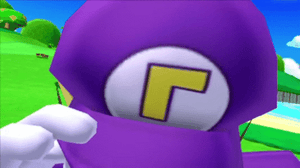 This is the Avatar Image for the Waluigi REMASTERED AI Voice and Text to Speech Generator
